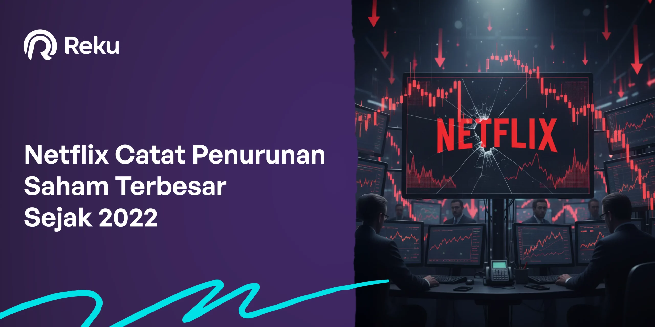 Netflix Catat Penurunan Saham Terbesar Sejak 2022 Akibat Sengketa Pajak di Brasil