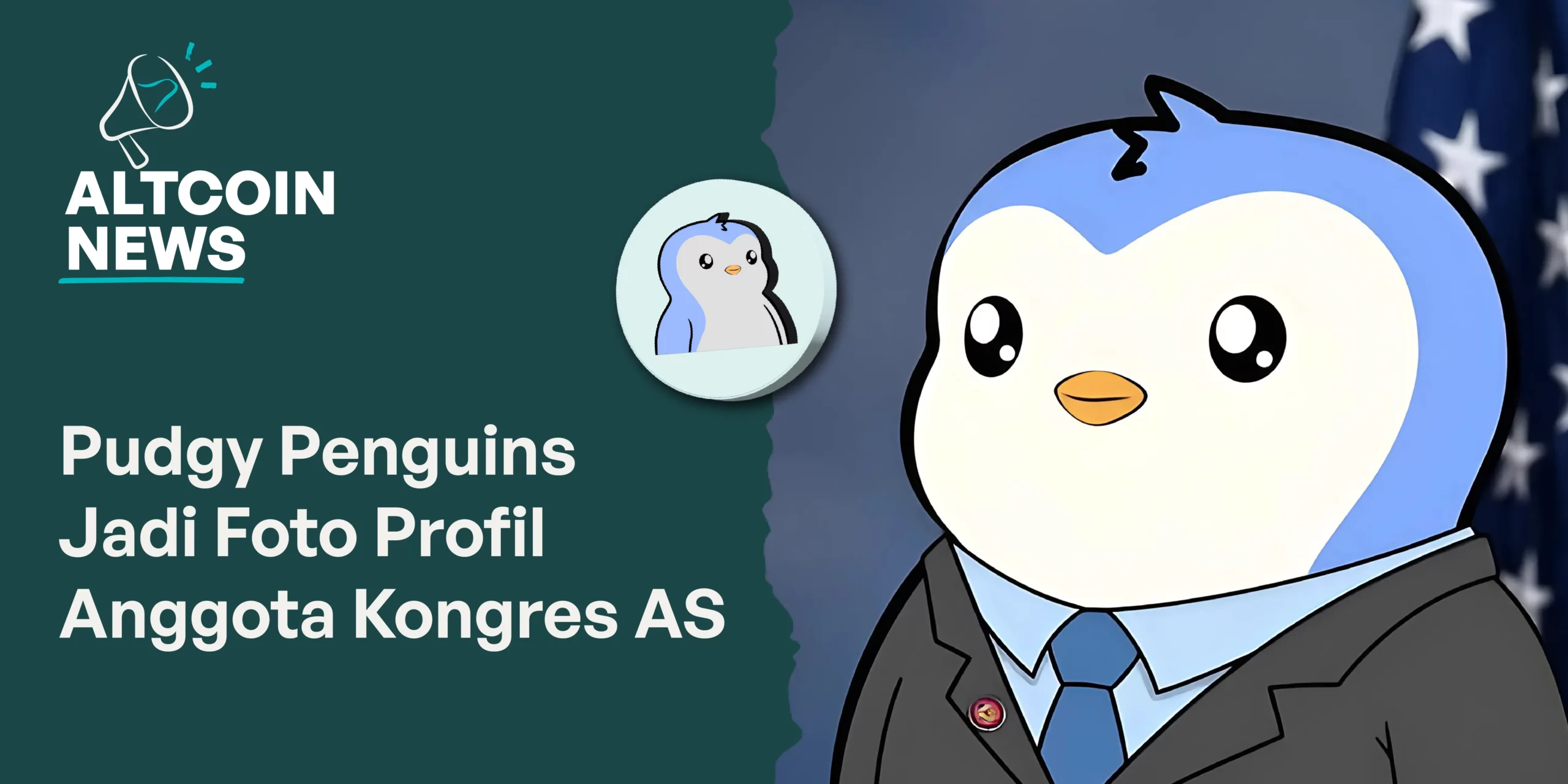 Pudgy Penguins Jadi Foto Profil Anggota Kongres AS