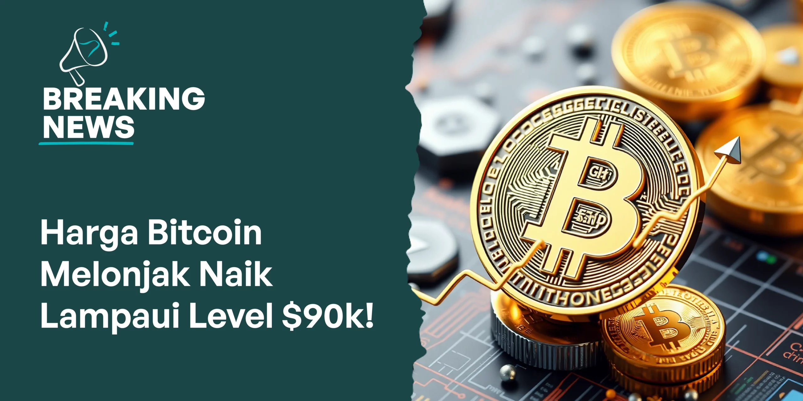 Harga Bitcoin Melonjak Naik Lampaui Level $90k!