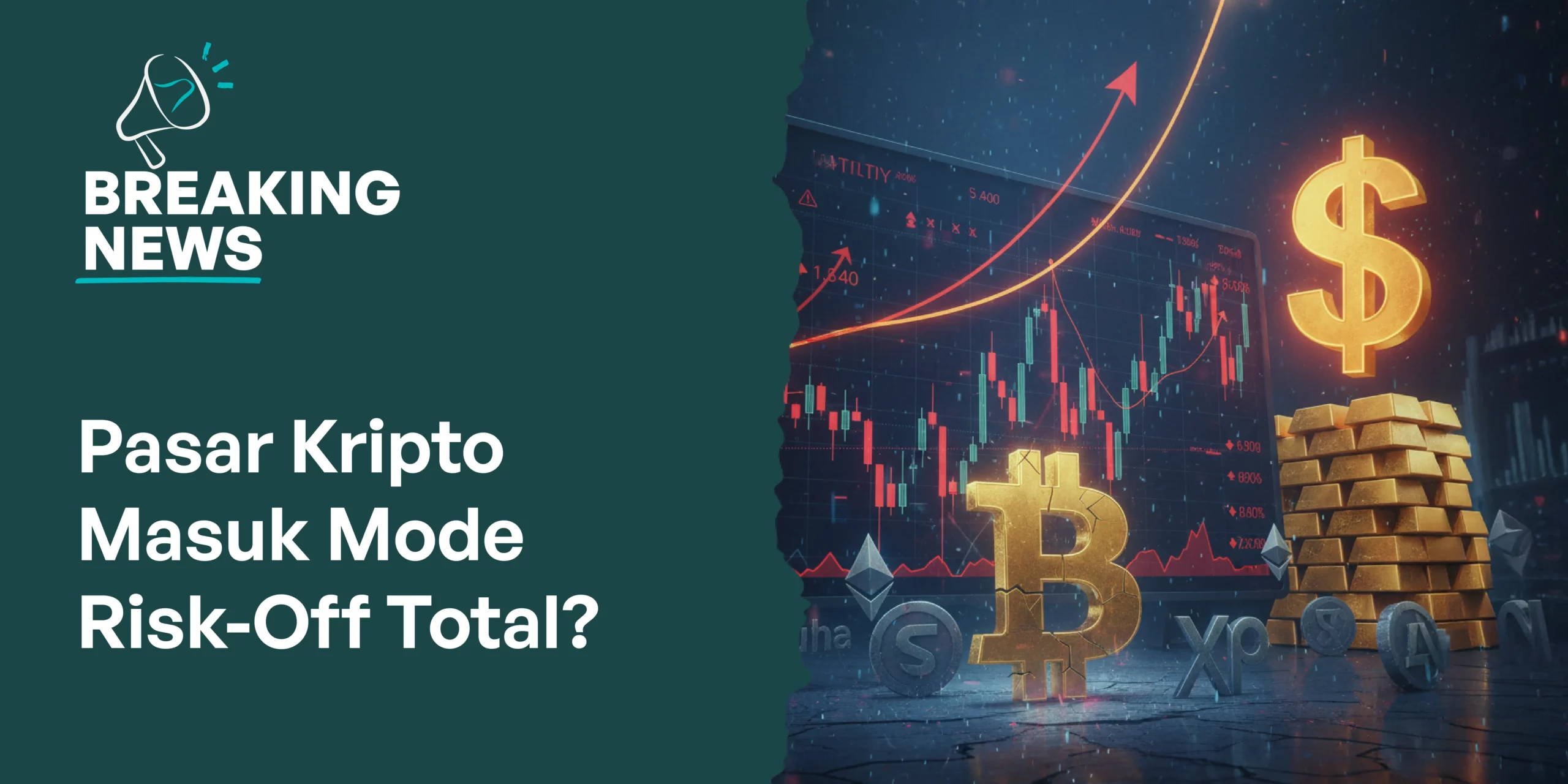 Pasar Kripto Masuk Mode Risk-Off Total? Apa Artinya?