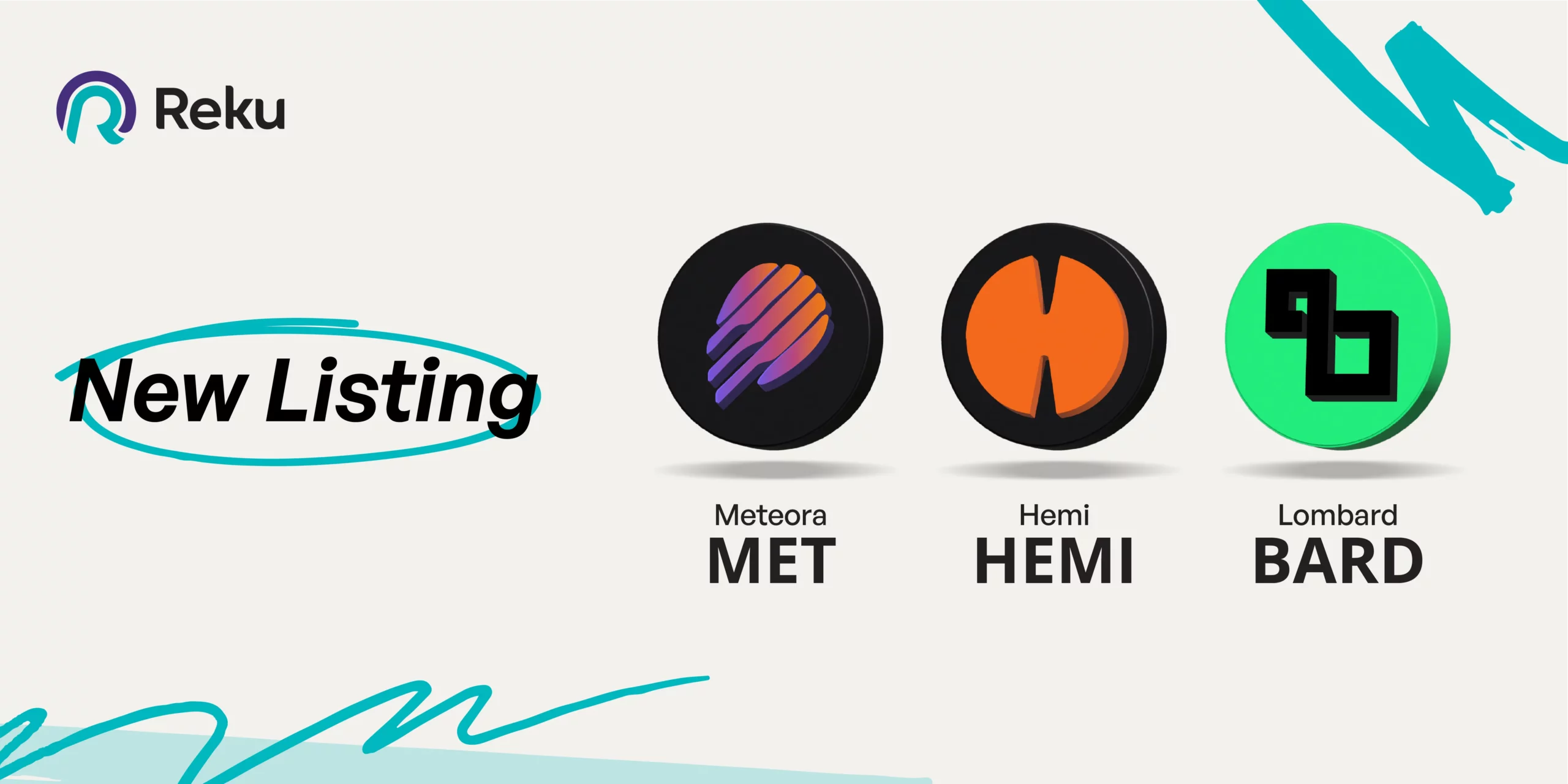 MET, HEMI, dan BARD Sudah Bisa Diperjualbelikan di Reku!