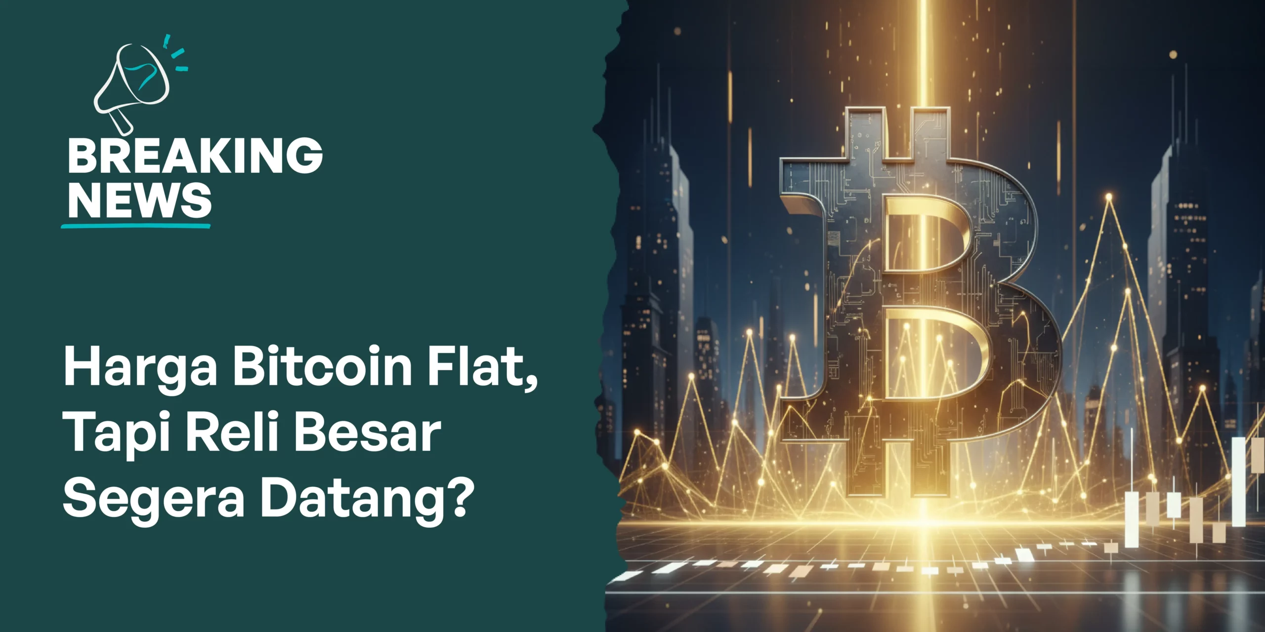 Harga Bitcoin Flat, Tapi Reli Besar Segera Datang?
