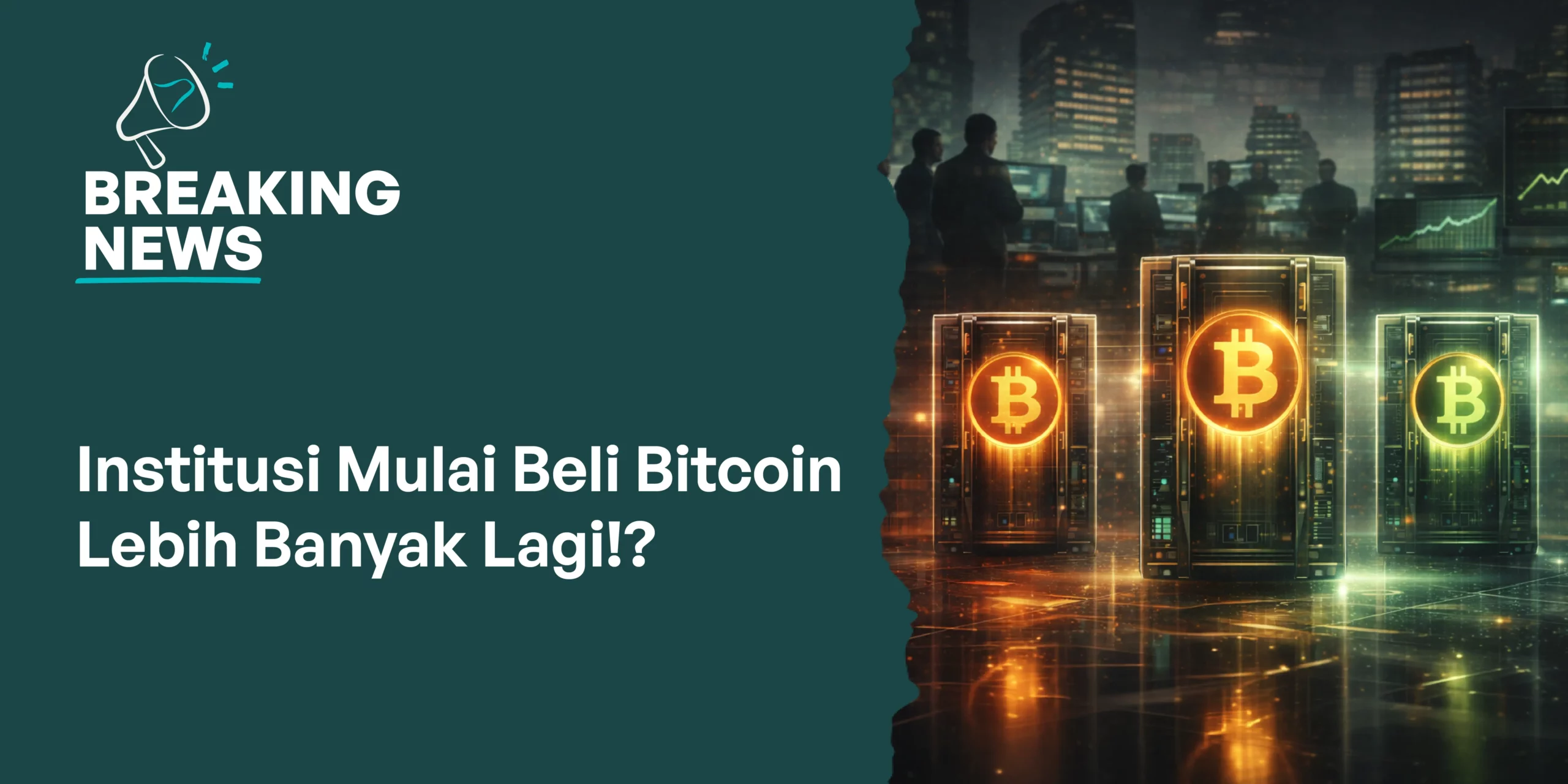 Institusi Mulai Beli Bitcoin Lebih Banyak Lagi!?