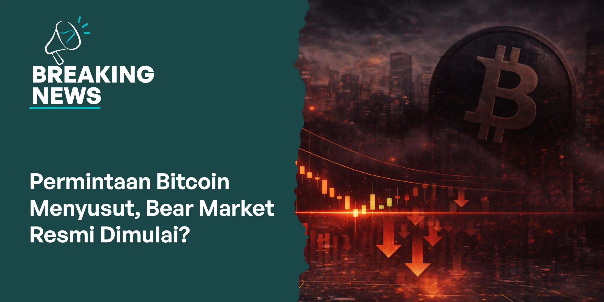 Permintaan Bitcoin Menyusut, Bear Market Resmi Dimulai?