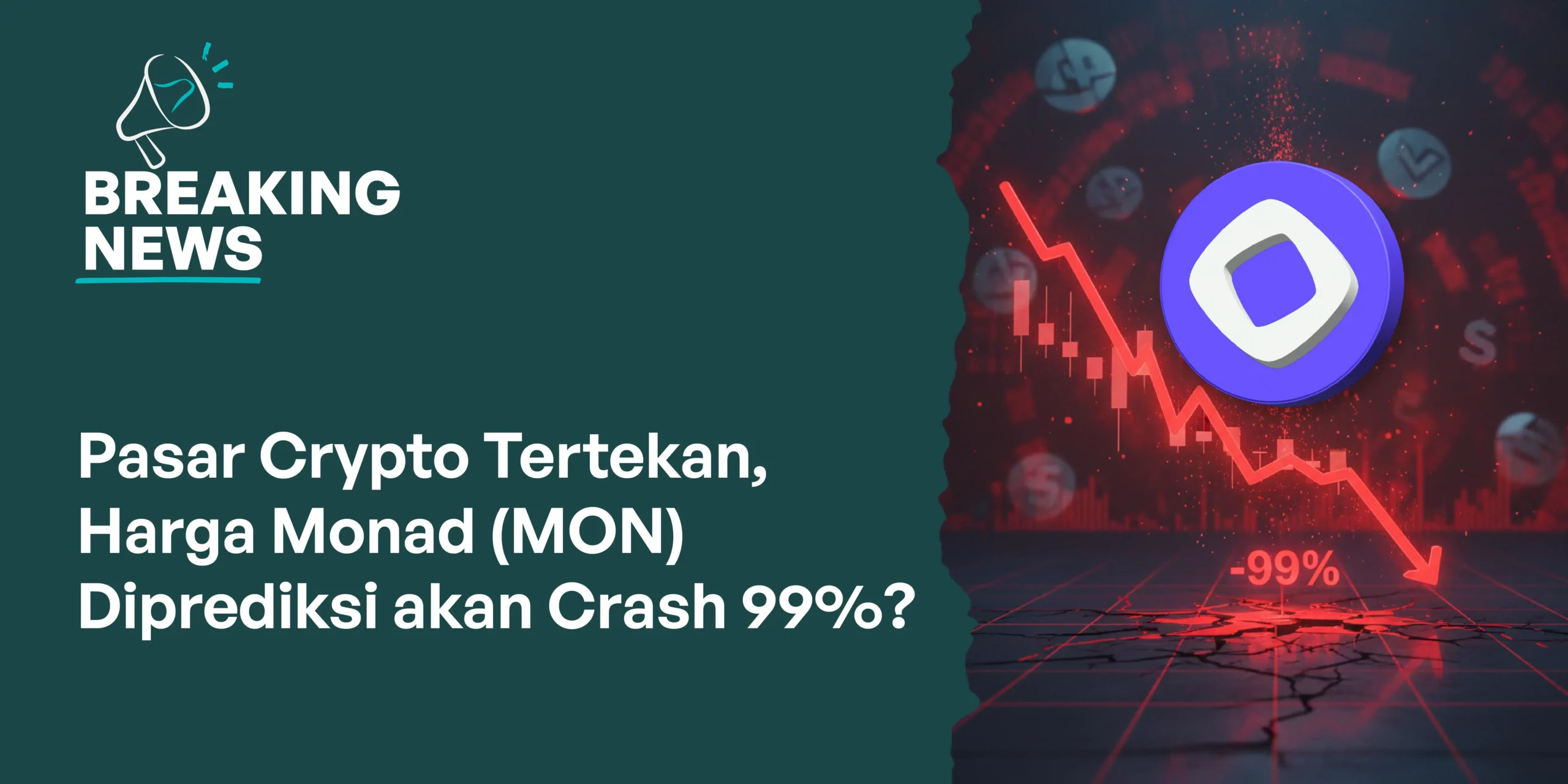 Pasar Crypto Tertekan, Harga Monad (MON) Diprediksi akan Crash 99%?
