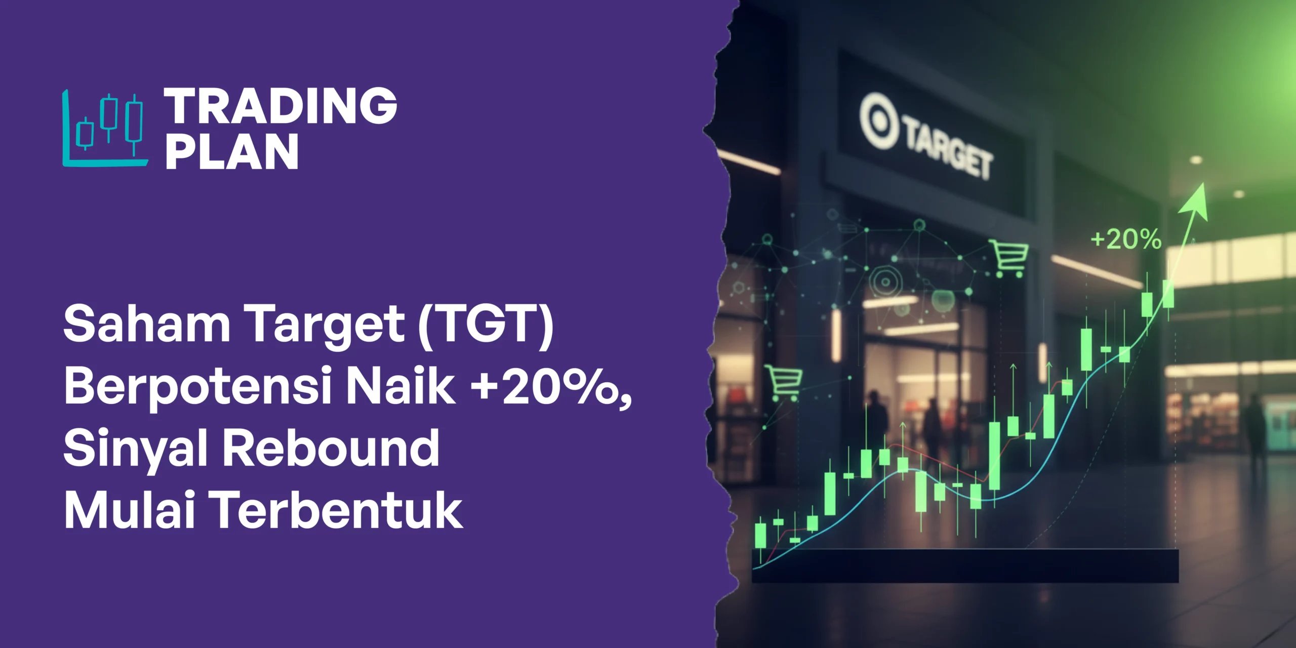 Saham Target (TGT) Berpotensi Naik +20%, Sinyal Rebound Mulai Terbentuk