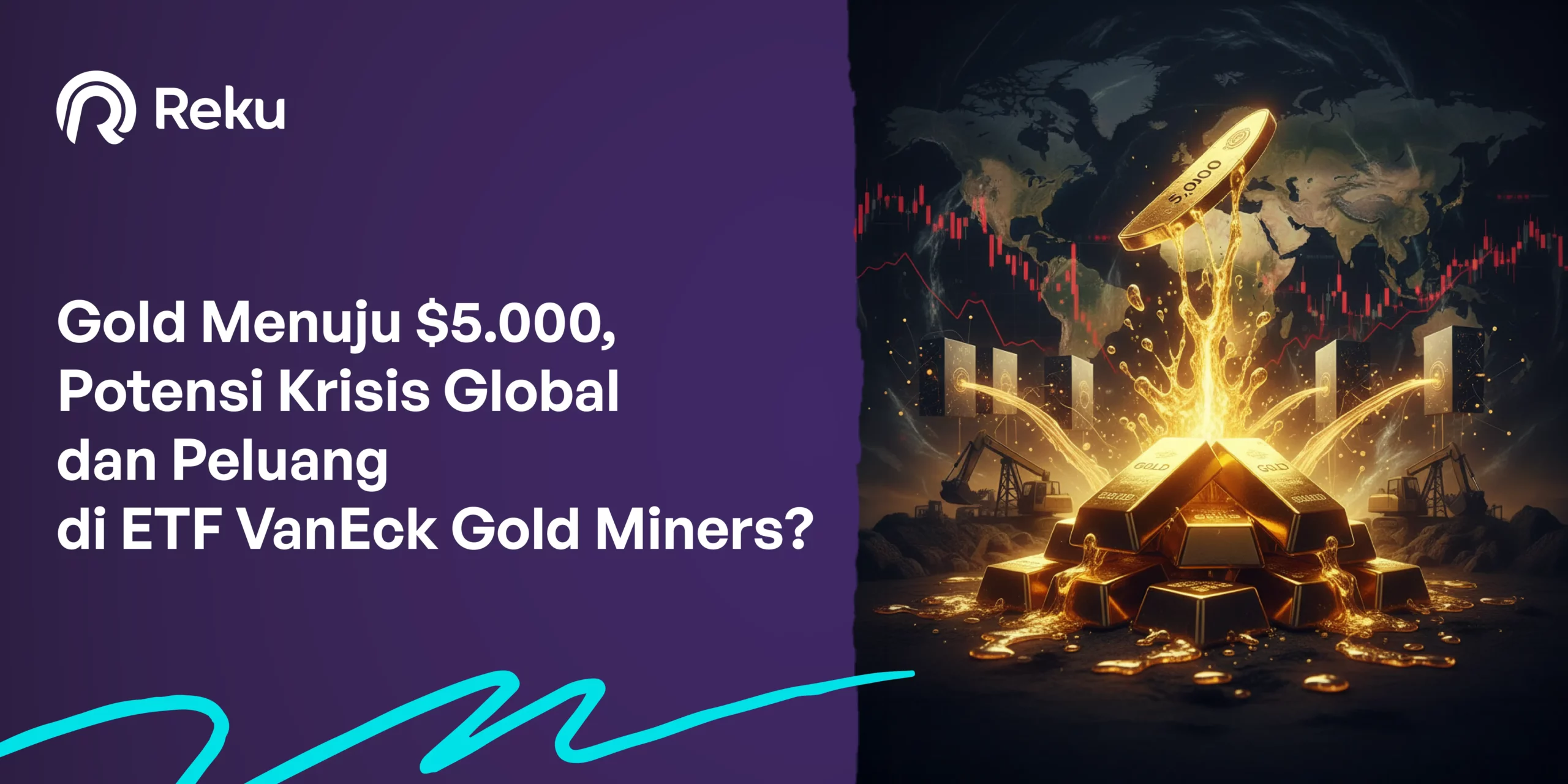 Harga Emas Menuju $5.000, Potensi Krisis Global dan Peluang di ETF VanEck Gold Miners?