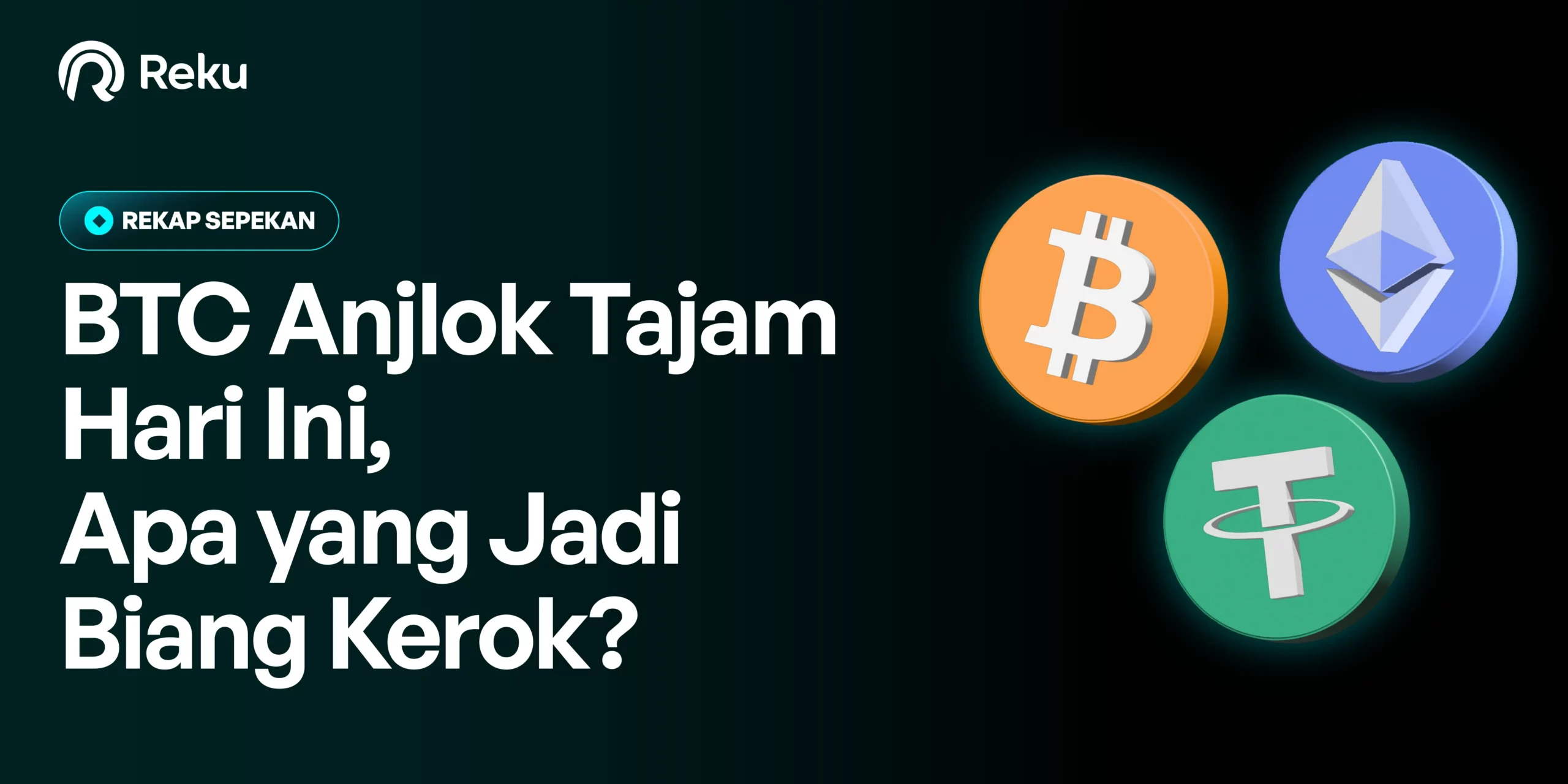 BTC Anjlok Tajam, Risk-Off Global & Likuidasi Massal Jadi Biang Kerok