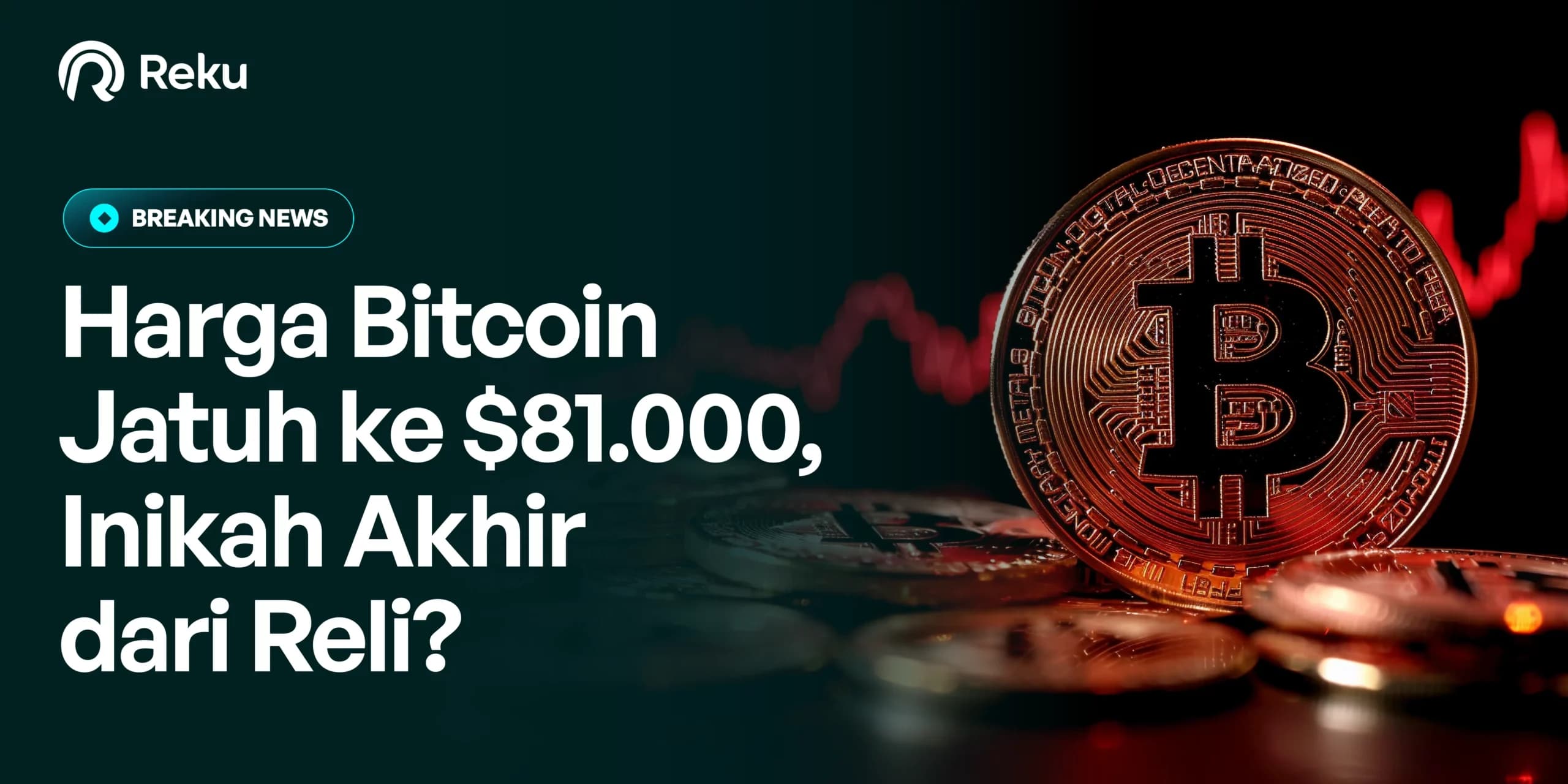 Harga Bitcoin Jatuh ke $81.000, Inikah Akhir dari Reli?