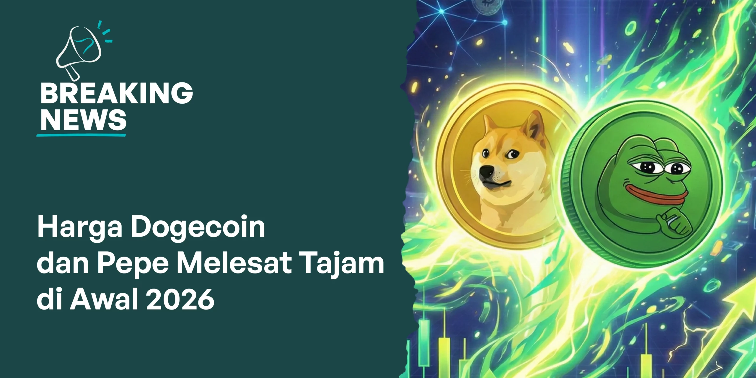 Harga Dogecoin dan Pepe Melesat Tajam di Awal 2026!