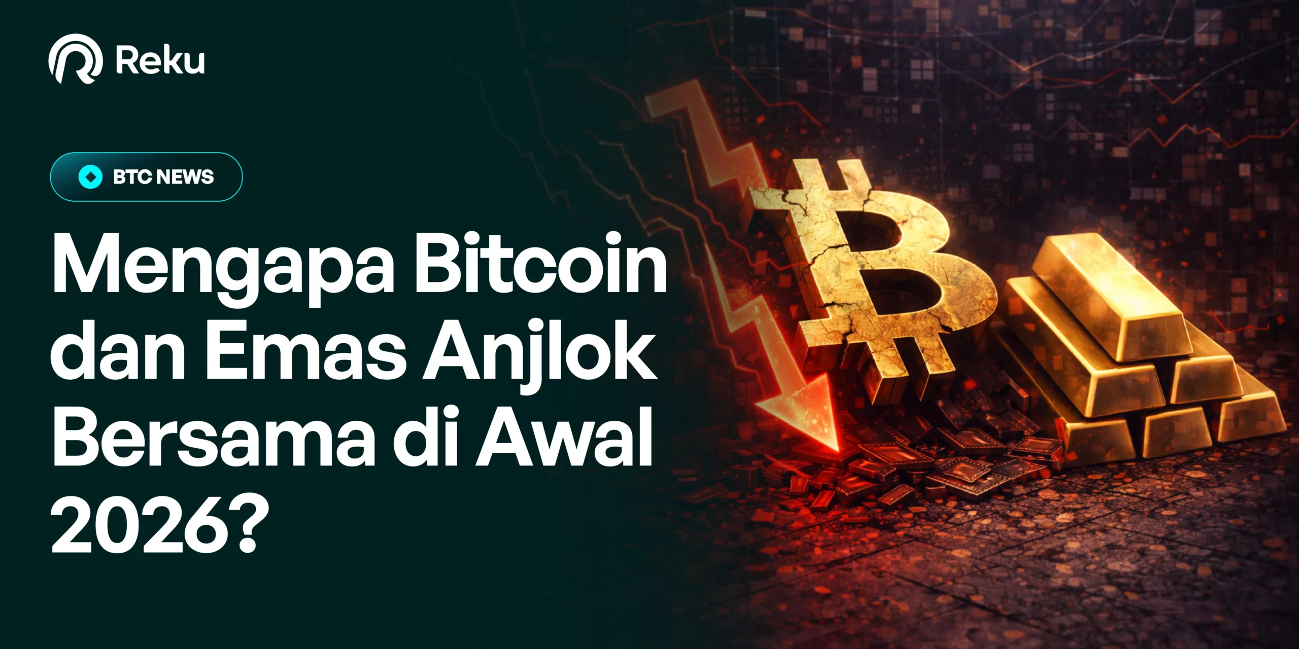 Mengapa Bitcoin dan Emas Anjlok Bersama di Awal 2026?