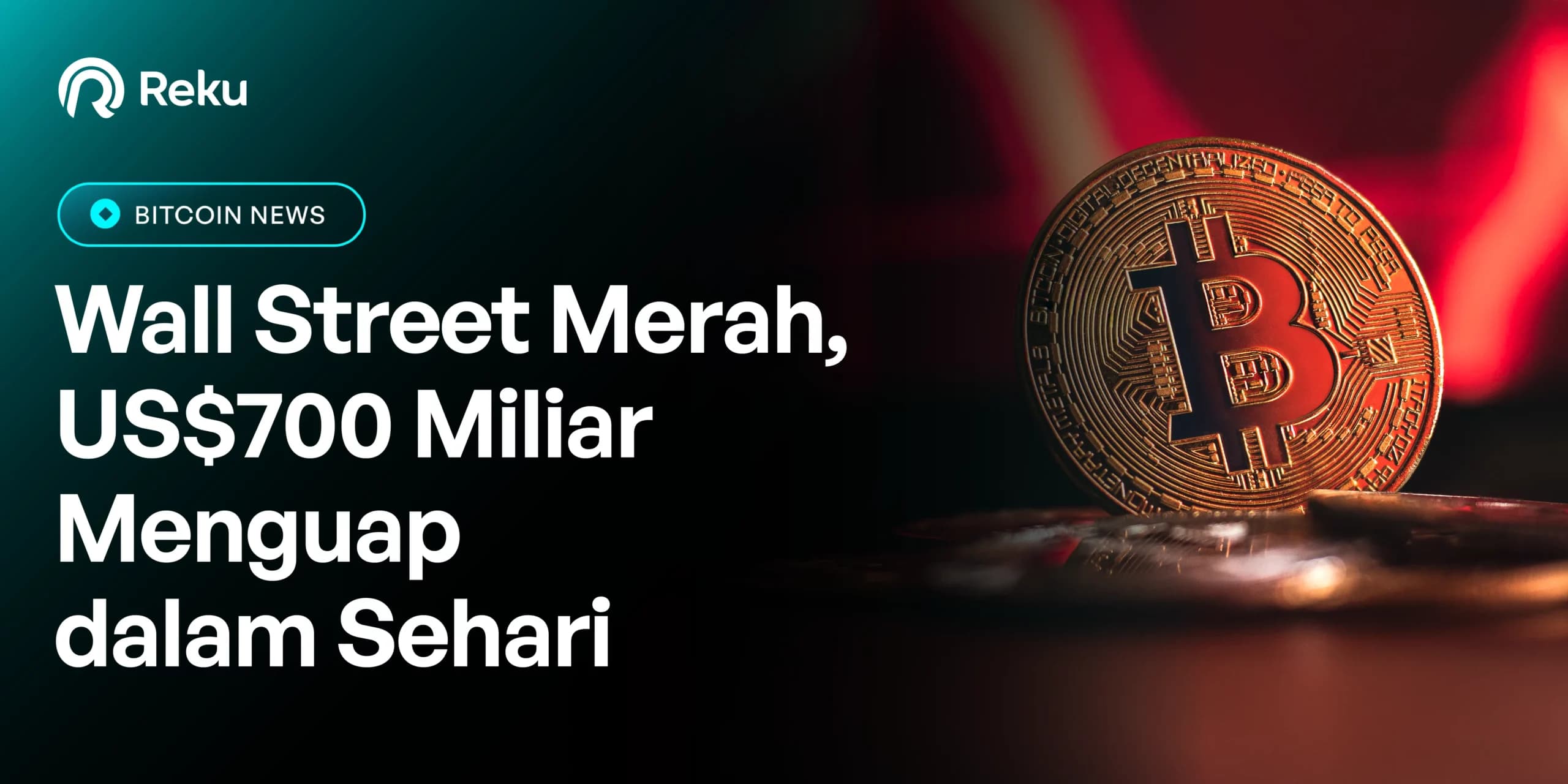 Wall Street Merah, US$700 Miliar Menguap dalam Sehari