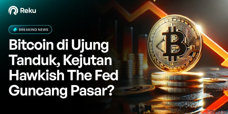Bitcoin di Ujung Tanduk, Kejutan Hawkish The Fed Guncang Pasar?
