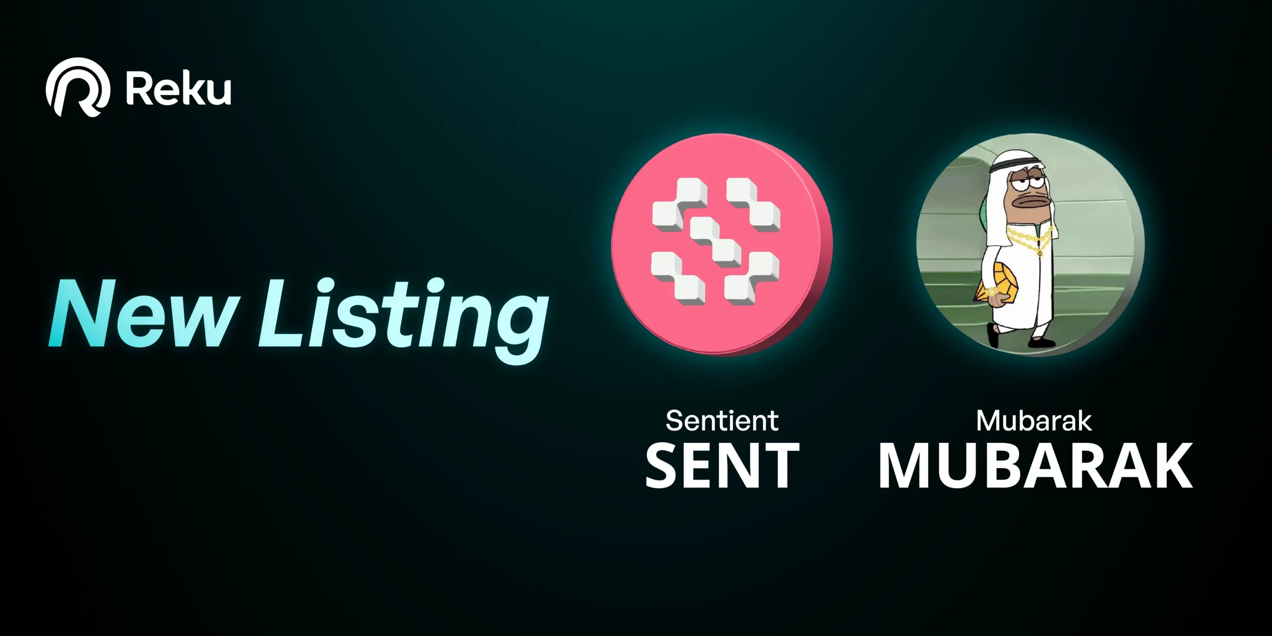 SENT dan MUBARAK Sudah Dapat Diperjualbelikan di Reku!