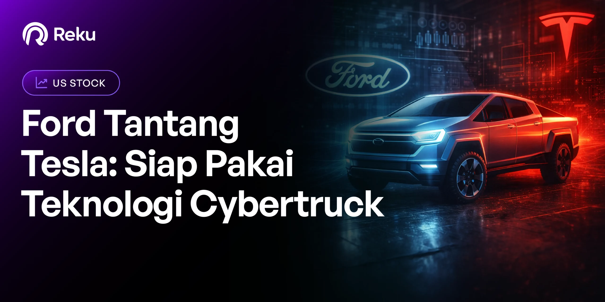 Ford Tantang Tesla: Pickup Listrik Pakai Teknologi Cybertruck