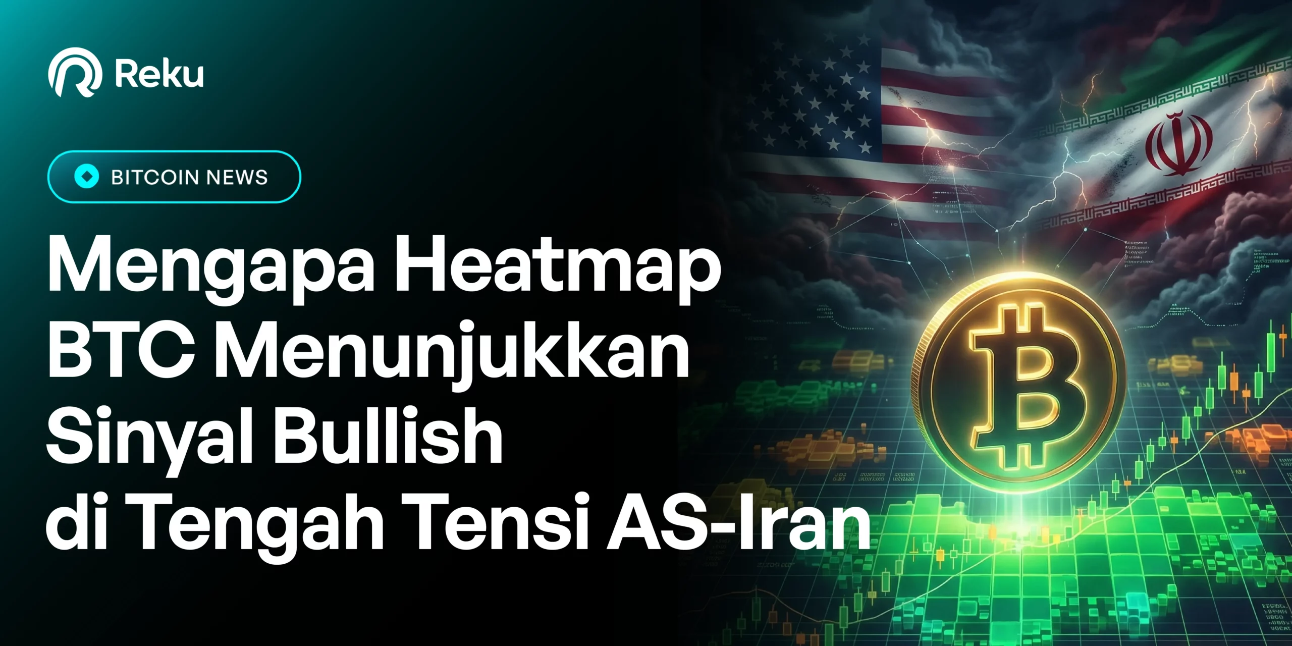 Potensi Short Squeeze, Mengapa Heatmap BTC Menunjukkan Sinyal Bullish di Tengah Tensi AS-Iran