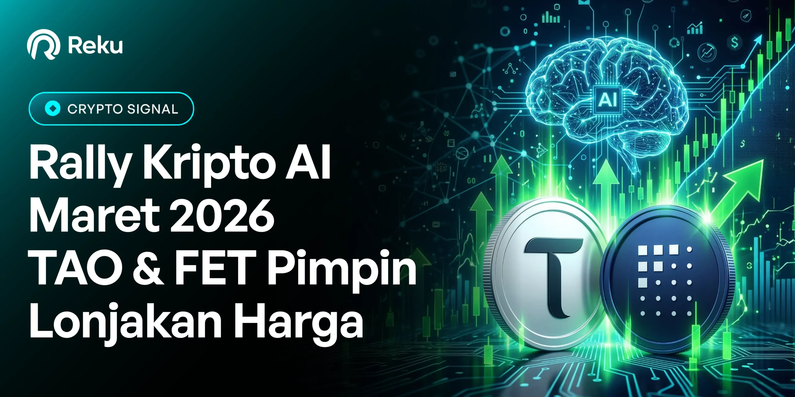 Rally Kripto AI, TAO dan FET Memimpin Lonjakan Harga di Maret 2026