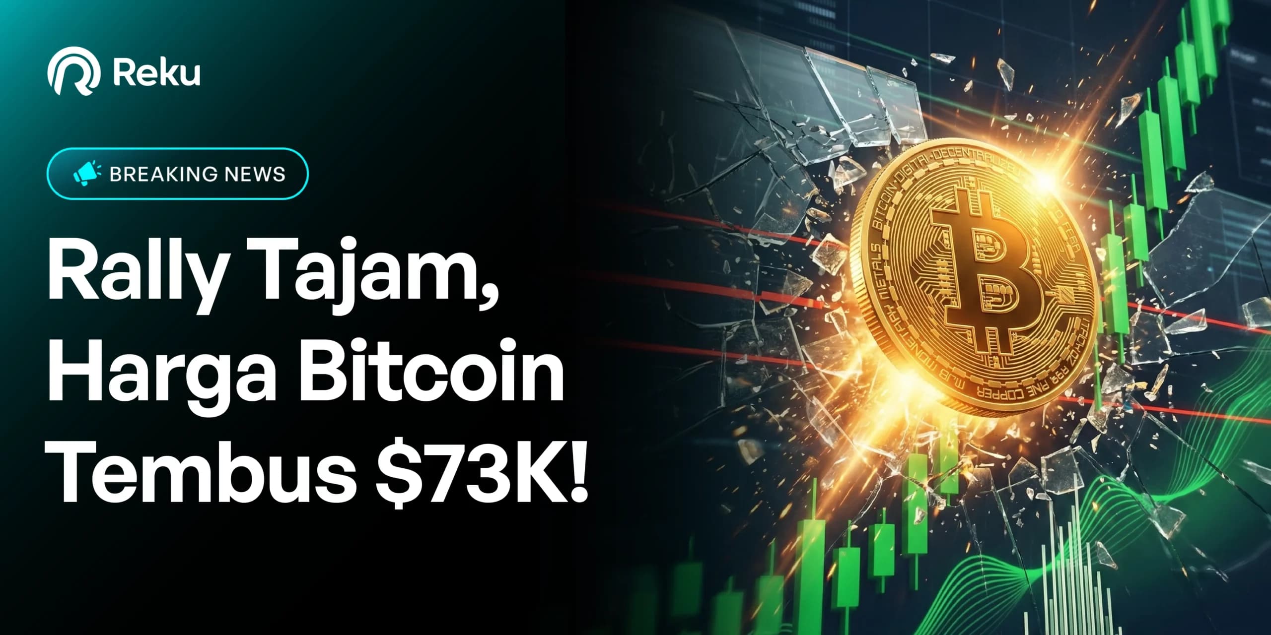 Rally Tajam, Harga Bitcoin Naik Hari ini Tembuk $73K!