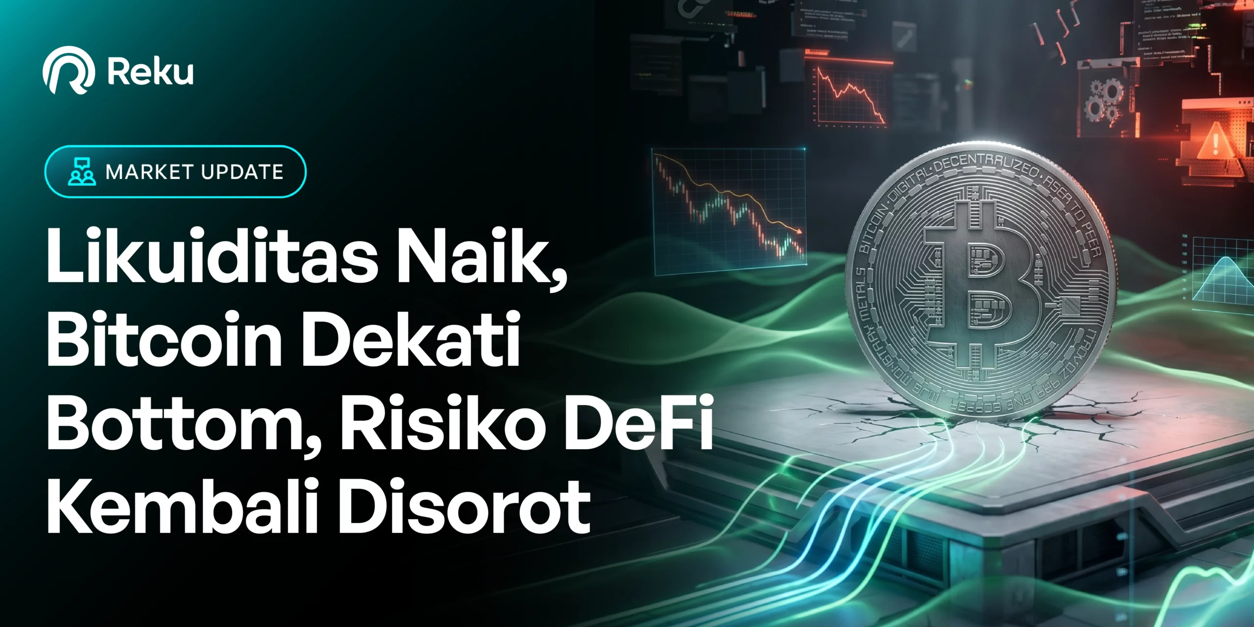 Rekap Sepekan: Likuiditas Naik, Bitcoin Dekati Bottom, Risiko DeFi Kembali Disorot (23/4)