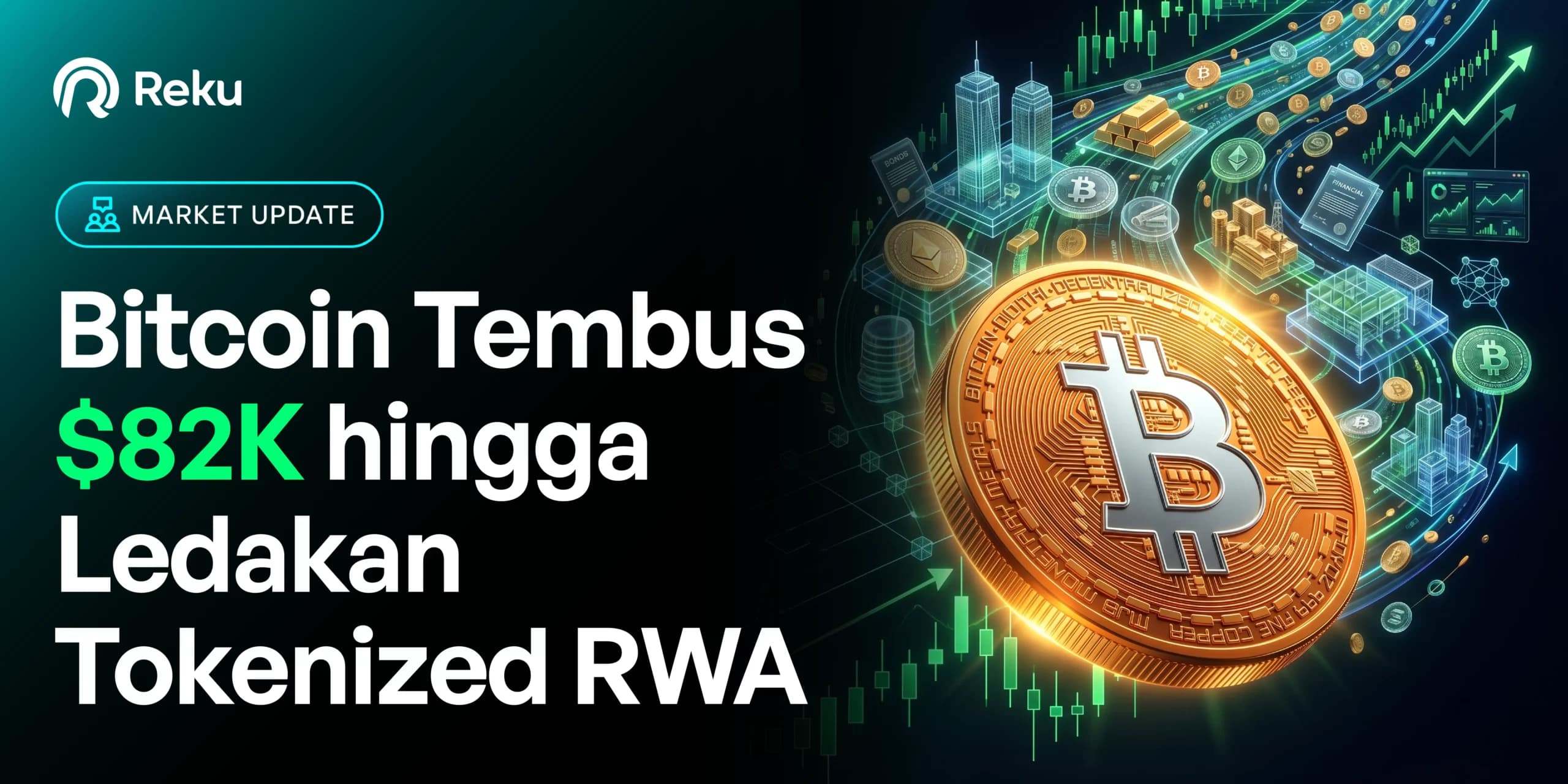 Rekap Sepekan: Bitcoin Tembus $82K hingga Ledakan Tokenized RWA (7/5)