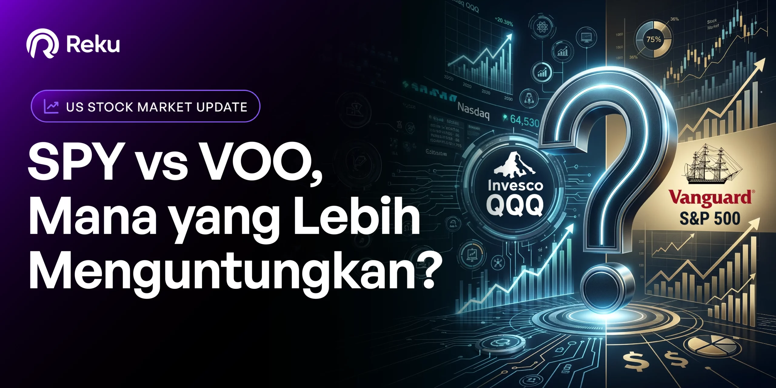 SPY vs VOO: Perbandingan ETF S&P 500, Mana yang Lebih Menguntungkan?