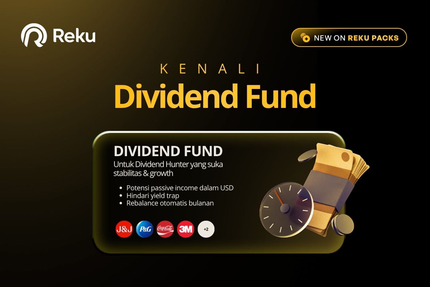 Dividend Fund Reku: Investasi Saham Dividen Amerika untuk Passive Income dan Pertumbuhan Jangka Panjang
