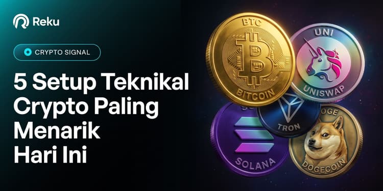 Siap Trading? 5 Setup Teknikal Crypto Paling Menarik Hari Ini (BTC, HYPE, SOL, TRX, DOGE)