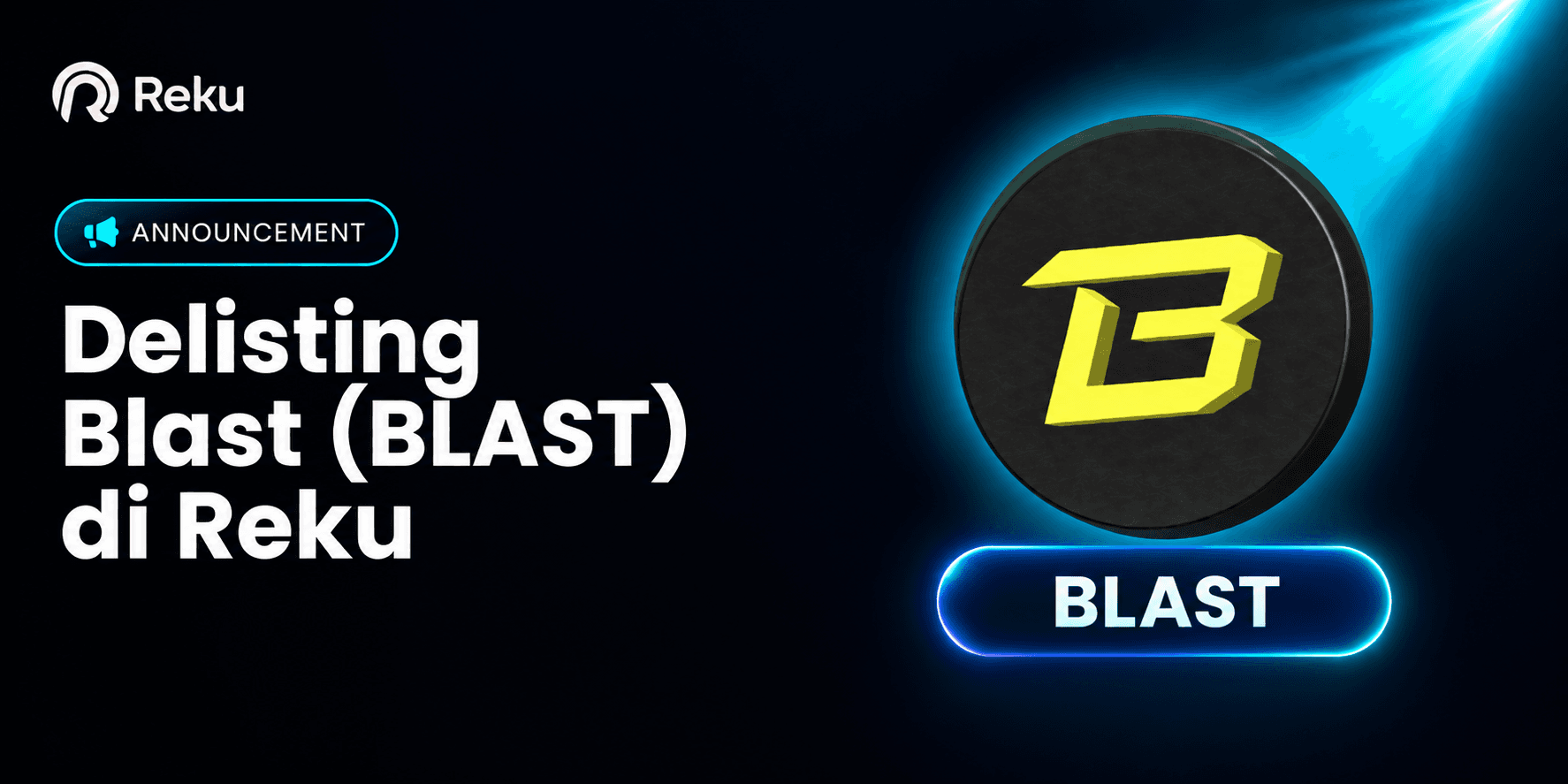 Delisting BLAST di Reku